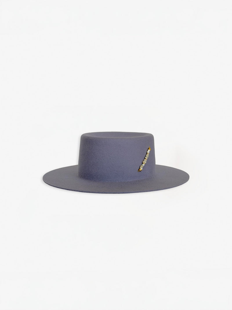 Chapeau Feutre Oxane - Mauve