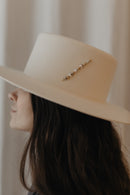 Chapeau Feutre Oxane - Offwhite