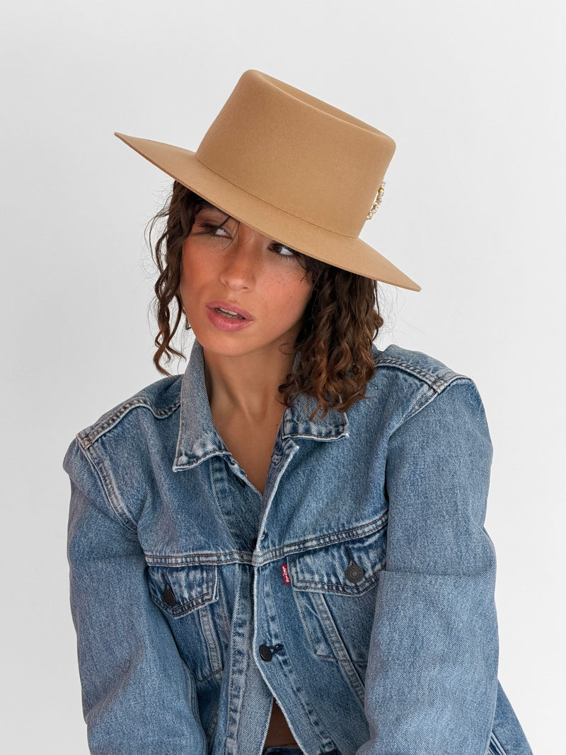 Chapeau Feutre Oxane - Sand