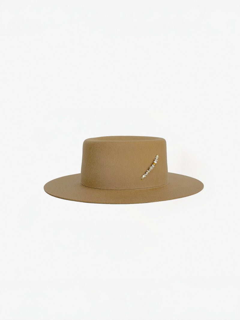 Chapeau Feutre Oxane - Sand
