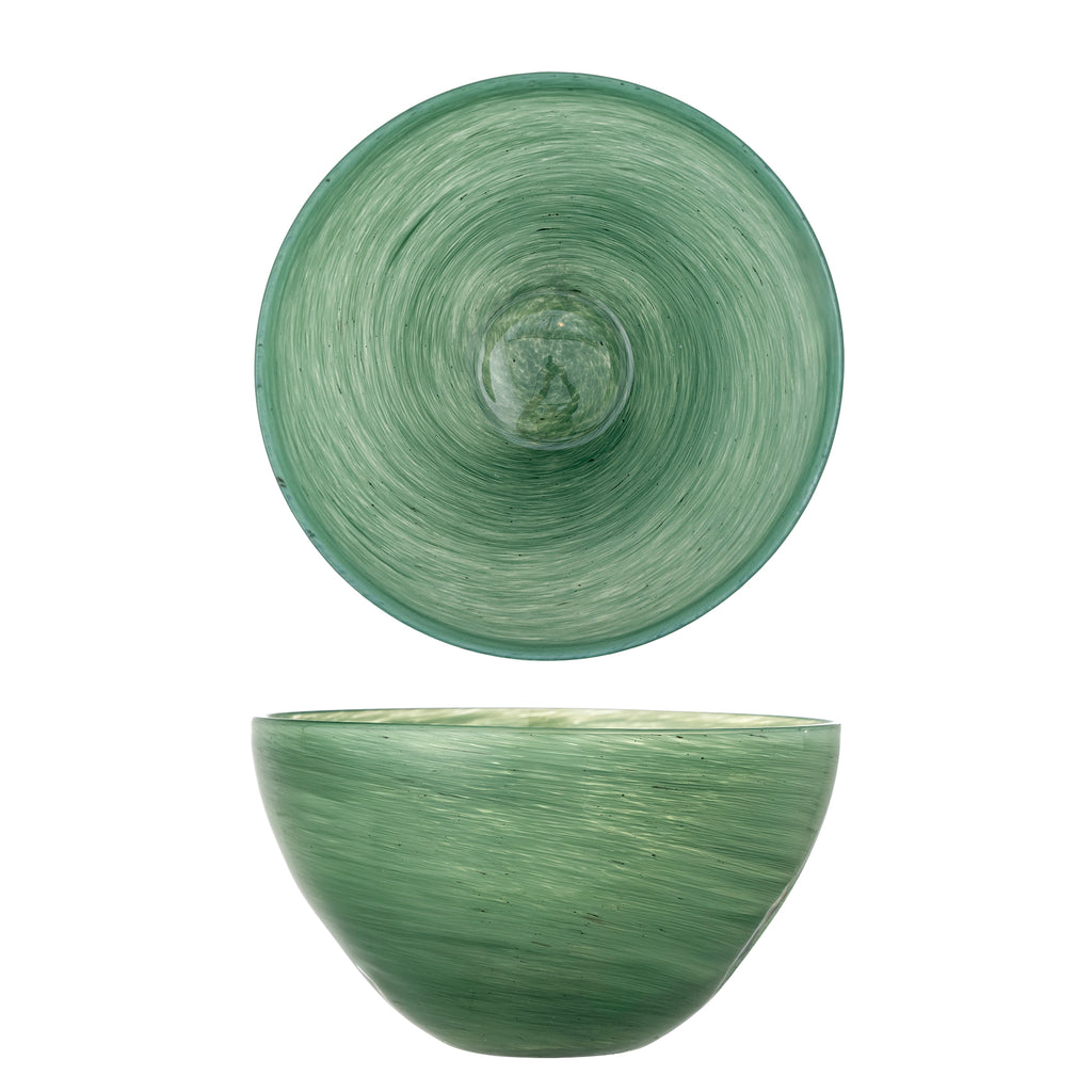 Esmaralda - Cuenco - Verde - Vidrio