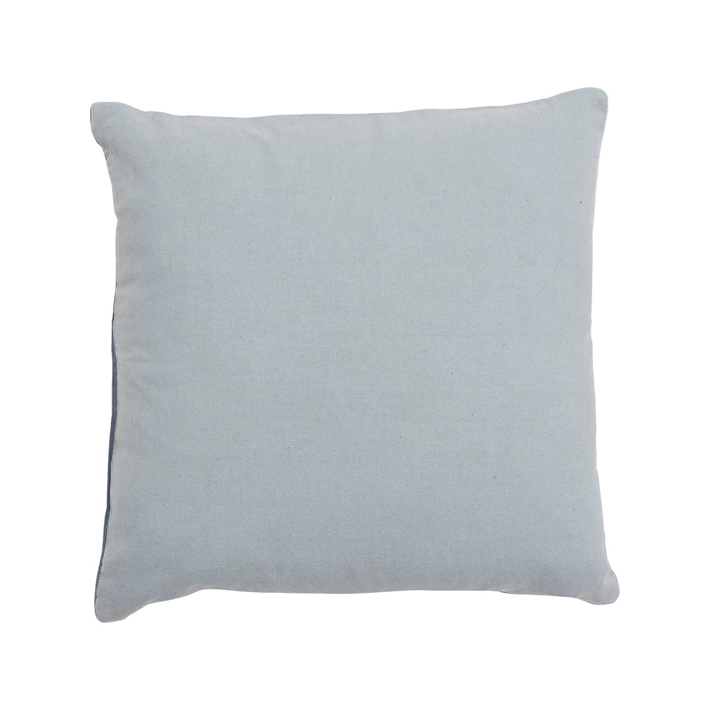 Aban - Cojín - Azul - Algodón