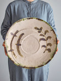 Hadyn - Lot de 2 Plateaux - Blanc - Grès