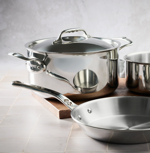 Dutch oven - Stainless steel - 24Cm