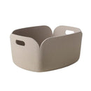 Panier De Rangement Recyclé Sable Restore - Muuto