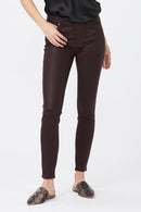 Hoxton Ankle - Black Cherry Luxe Coating