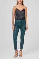 Hoxton Ankle - Teal Waters Luxe Coating