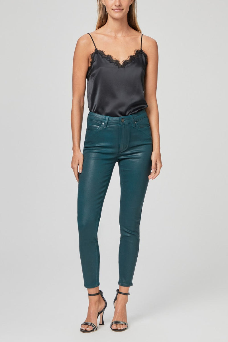 Hoxton Ankle - Teal Waters Luxe Coating