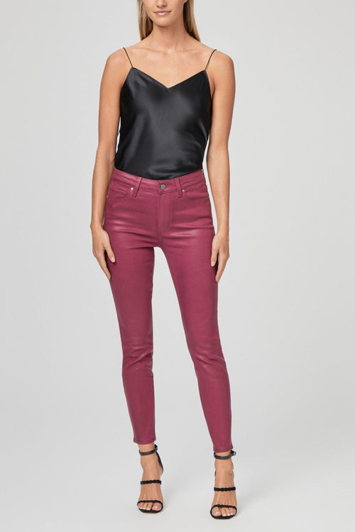 Hoxton Ankle - Crushed Berry Luxe Coating