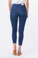 Margot Crop W Raw Hem - Alpina Distressed