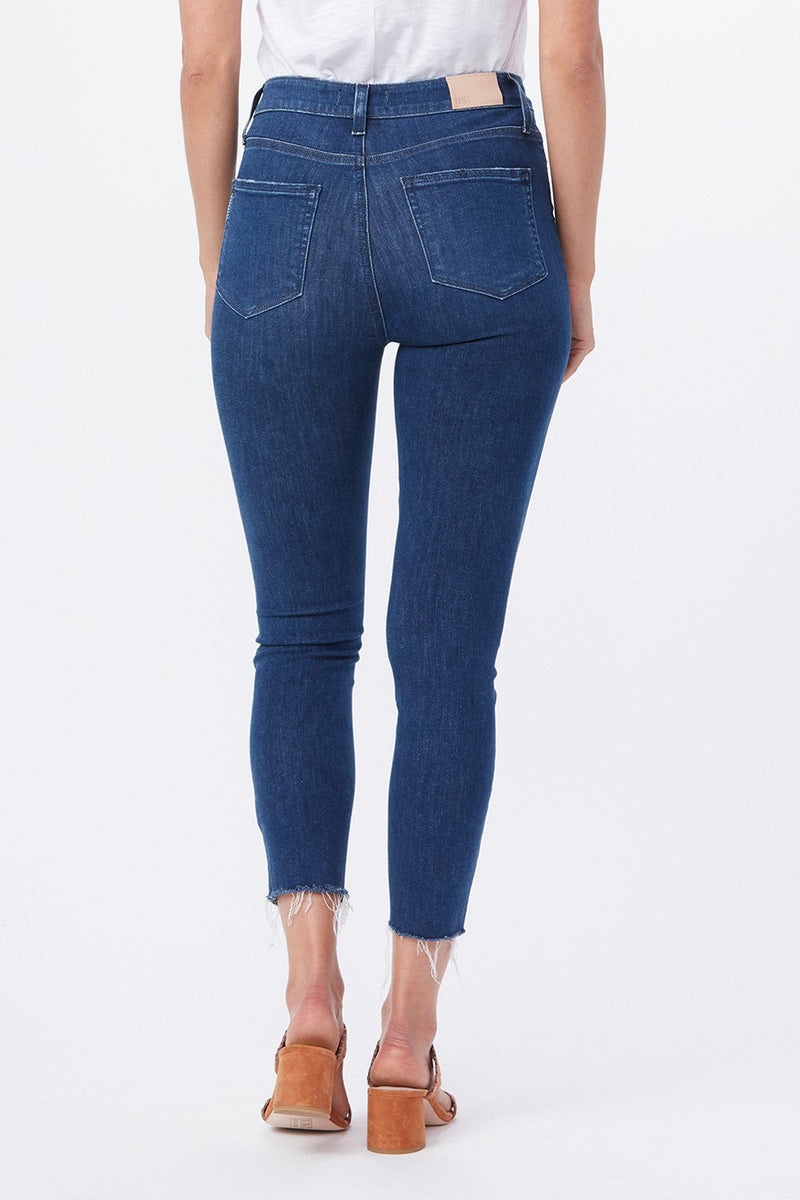 Margot Crop W Raw Hem - Alpina Distressed
