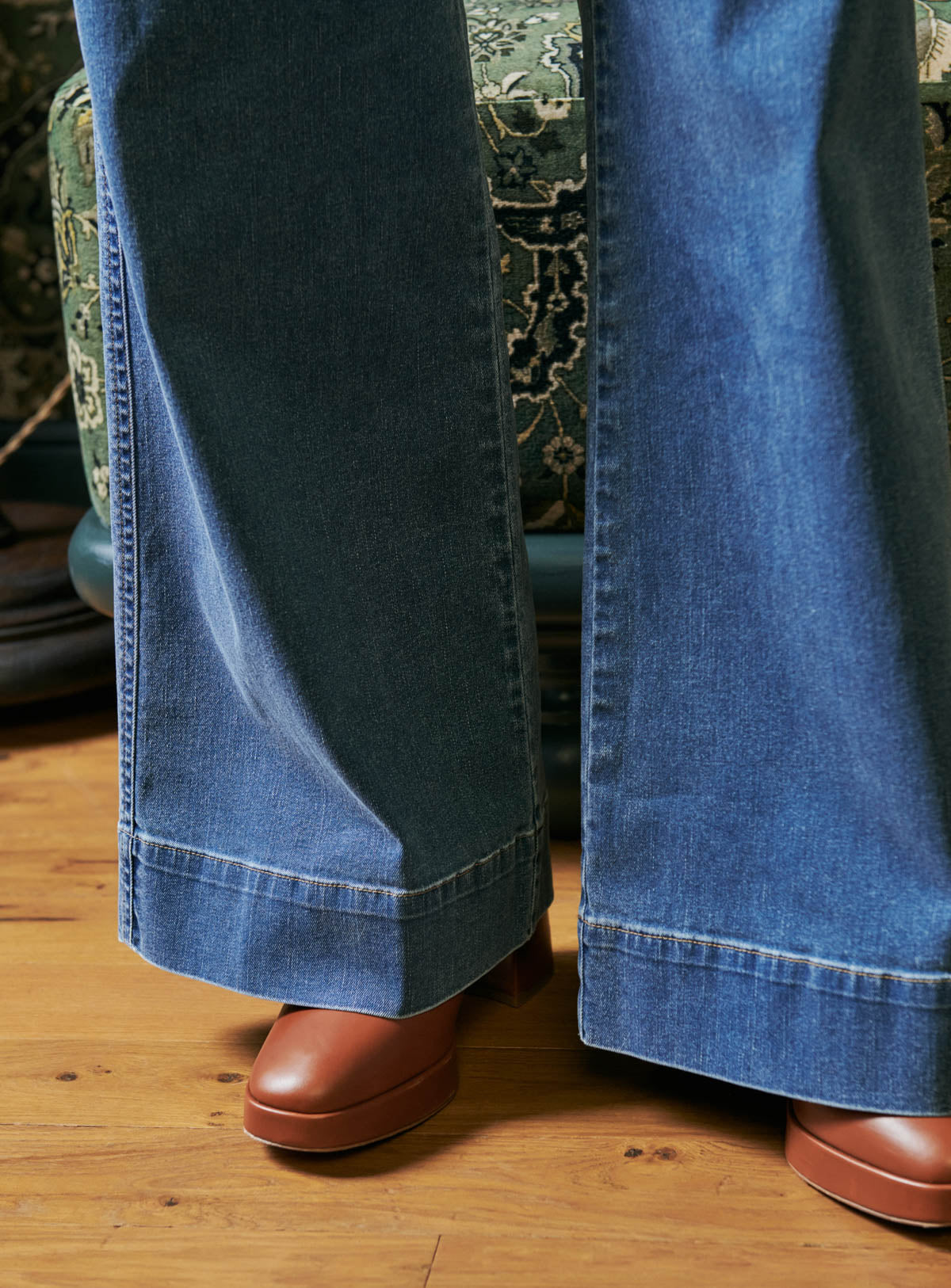 Petite Mendigote - Pantalón Pablo con Pinzas - Azul