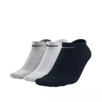 3-Pack Nike Everyday Lightweight Socks - Grey/White/Black