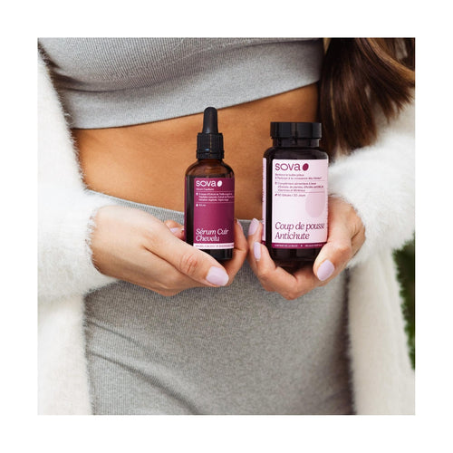 Pack Cheveux - Sérum Cuir Chevelu & Coup de Pousse Anti-chute - SOVA