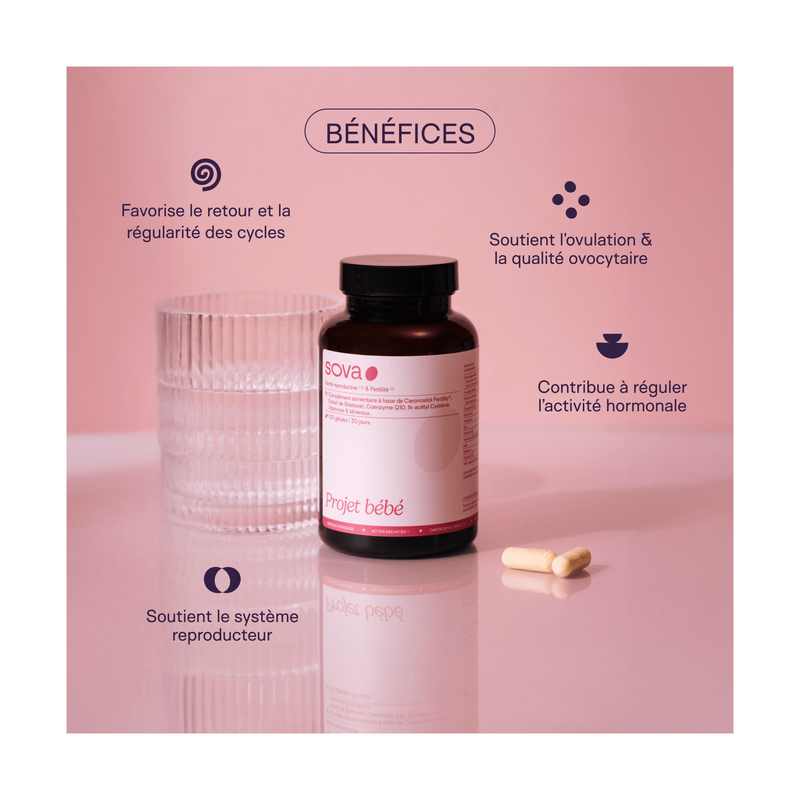 Pack Cycles & Pré - conception - Projet Bébé + Harmonie du Cycle - SOVA