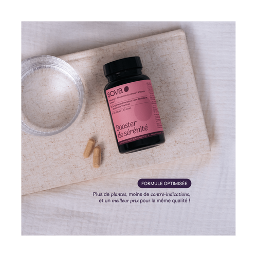 Pack Sérénité & Anti - stress - Magnésium & Booster de Sérénité NEW - SOVA