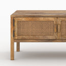 Ensemble Tiki buffet et meuble TV en bois