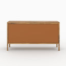 Ensemble Tiki buffet et meuble TV en bois