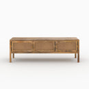 Ensemble Tiki buffet et meuble TV en bois