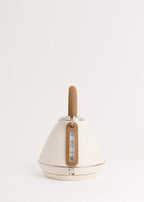 Pack - Tostadora Grande Toast Retro + Hervidor de Agua Grande Kettle Retro 1,7L - Blanco Roto