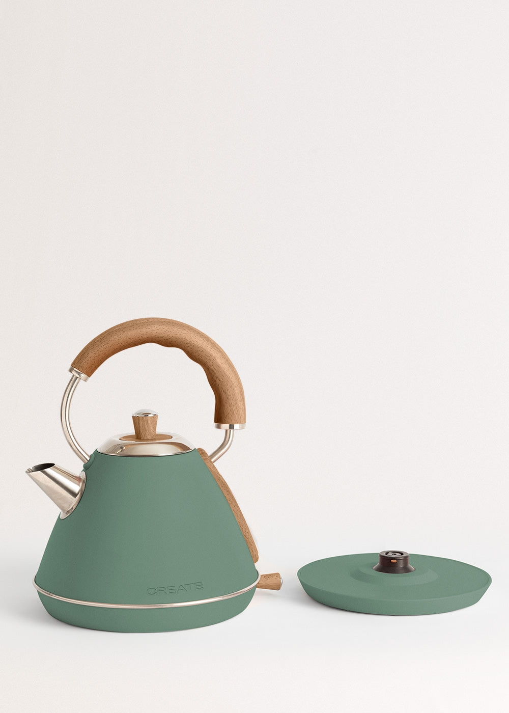 Pack - Tostadora Pequeña Toast Retro + Hervidor Pequeño Kettle Retro 1L - Verde Salvia