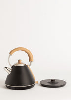 Pack - Small Retro Toaster + Small Retro Kettle 1L - Black