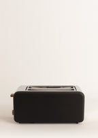 Pack - Large Retro Toast Toaster + Large Retro Kettle 1.7L - Black
