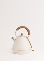 Pack - Tostadora Grande Toast Retro + Hervidor de Agua Grande Kettle Retro 1,7L - Blanco Roto