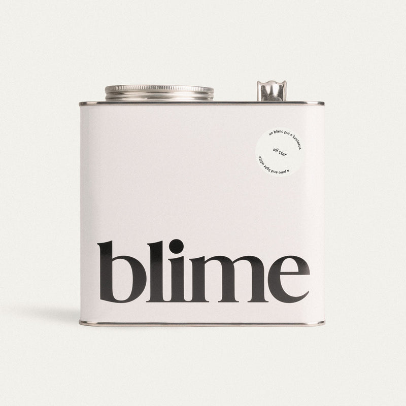 Jerrycan 2,5L de peinture All star - couleur blanc pur