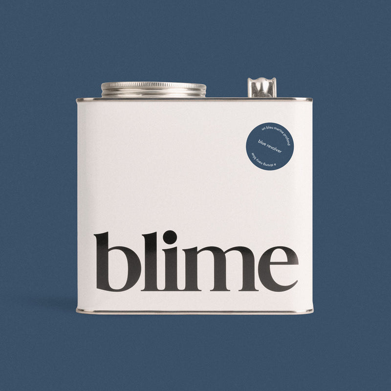 Jerrycan 2,5L de peinture Blue revolver - couleur bleu marine