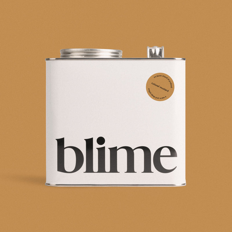 Jerrycan 2,5L de peinture Colonel mustard - couleur jaune moutarde