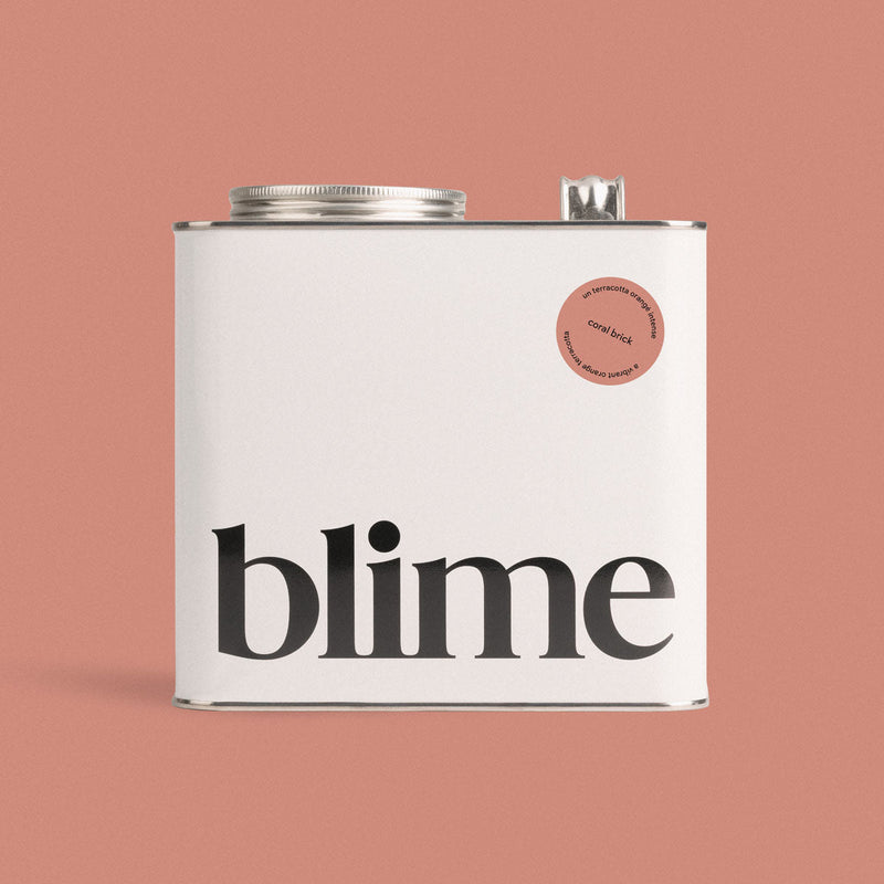 Jerrycan 2,5L de peinture Coral brick - couleur terracotta corail