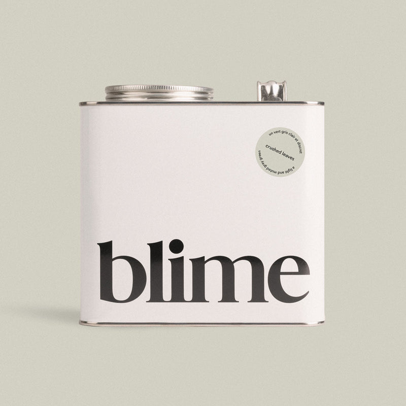 Jerrycan 2,5L de peinture Crushed leaves - couleur gris vert