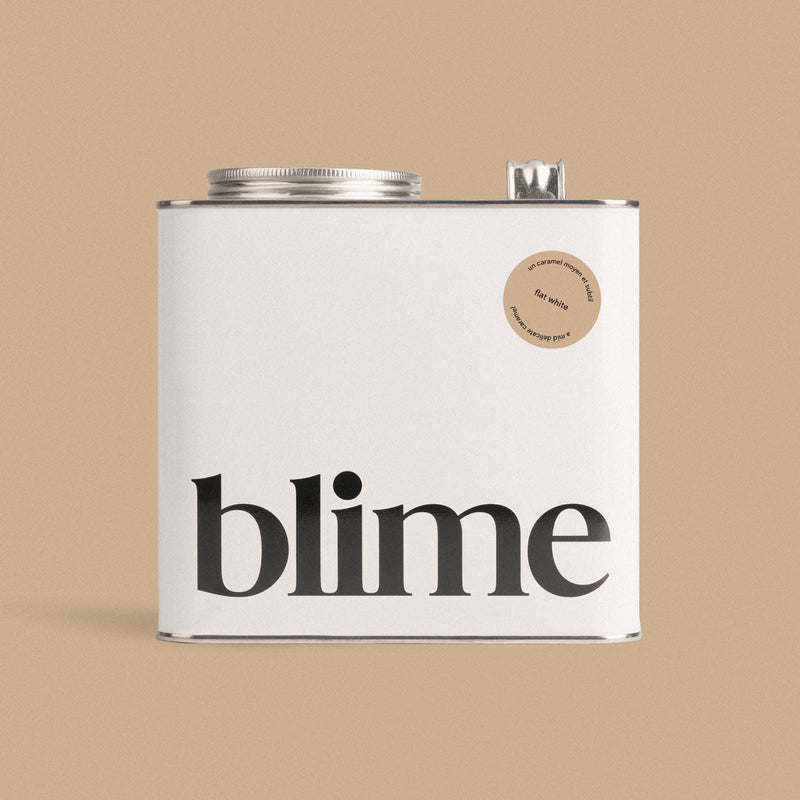 Jerrycan 2,5L de peinture Flat white - couleur caramel beige