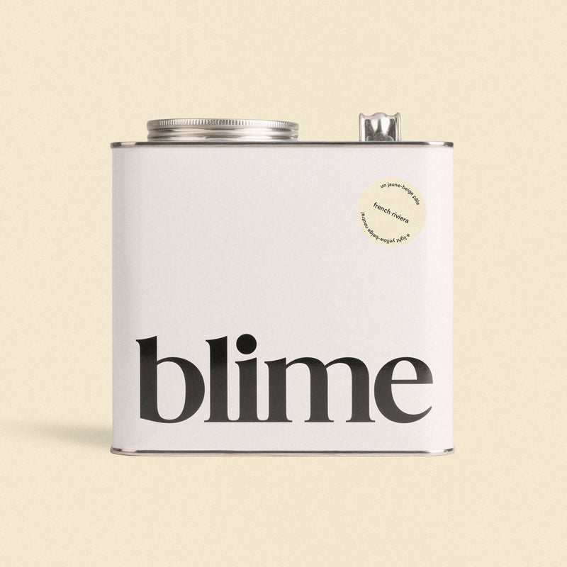 Jerrycan 2,5L de peinture French riviera - couleur jaune beige