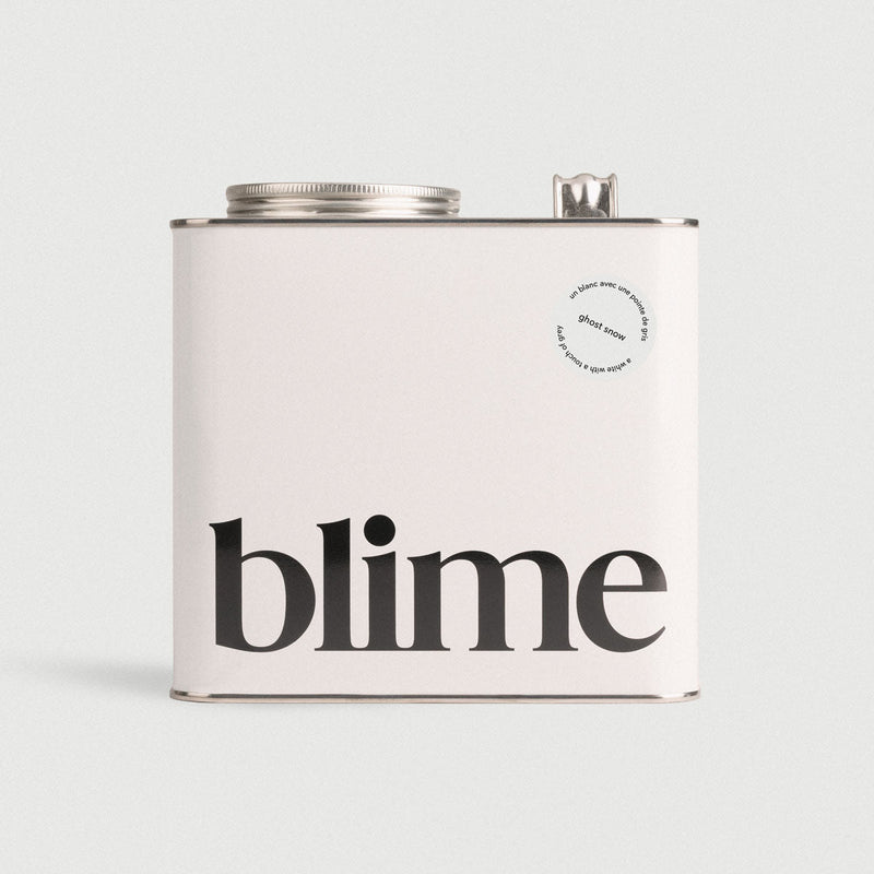 Jerrycan 2,5L de peinture Ghost snow - couleur blanc gris