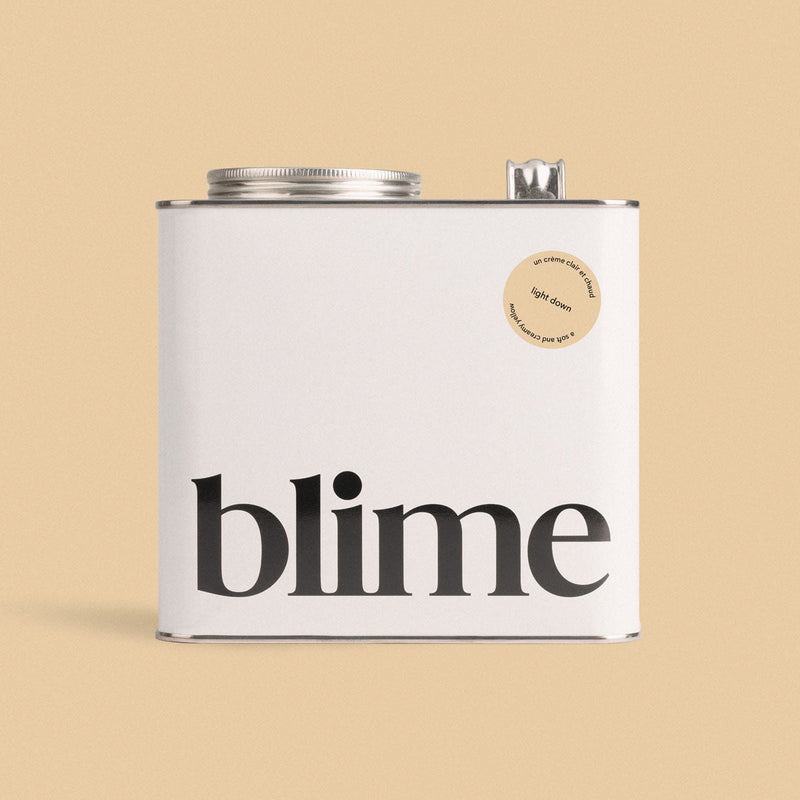 Jerrycan 2,5L de peinture Light down - couleur jaune pastel