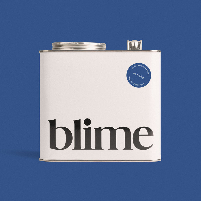 Jerrycan 2,5L de peinture Ouzo calling - couleur bleu outremer