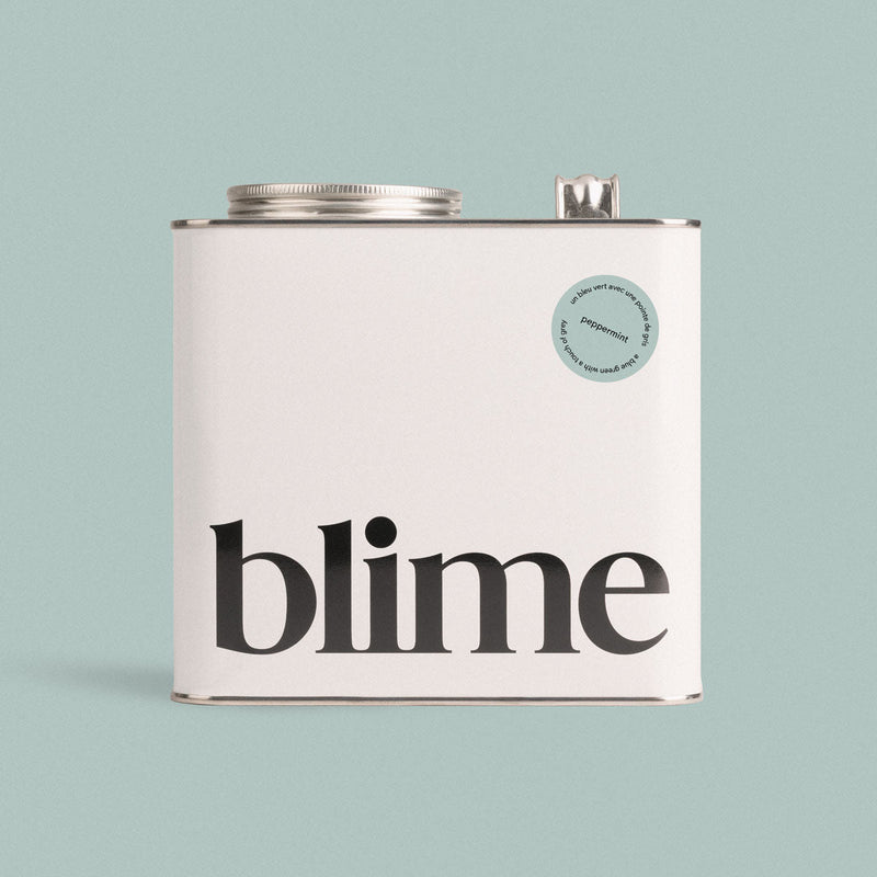 Jerrycan 2,5L de peinture Pepper mint - couleur bleu vert clair