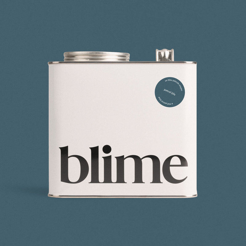 Jerrycan 2,5L de peinture Petrol bliss - couleur bleu canard