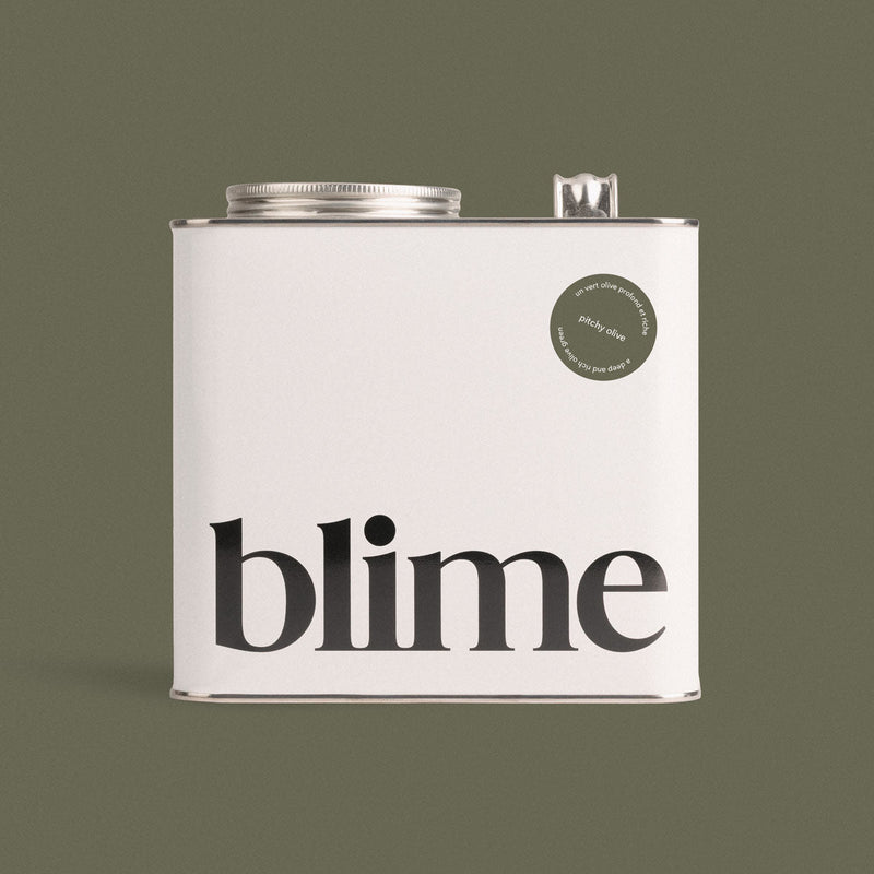 Jerrycan 2,5L de peinture Pitchy olive - couleur vert olive fonce