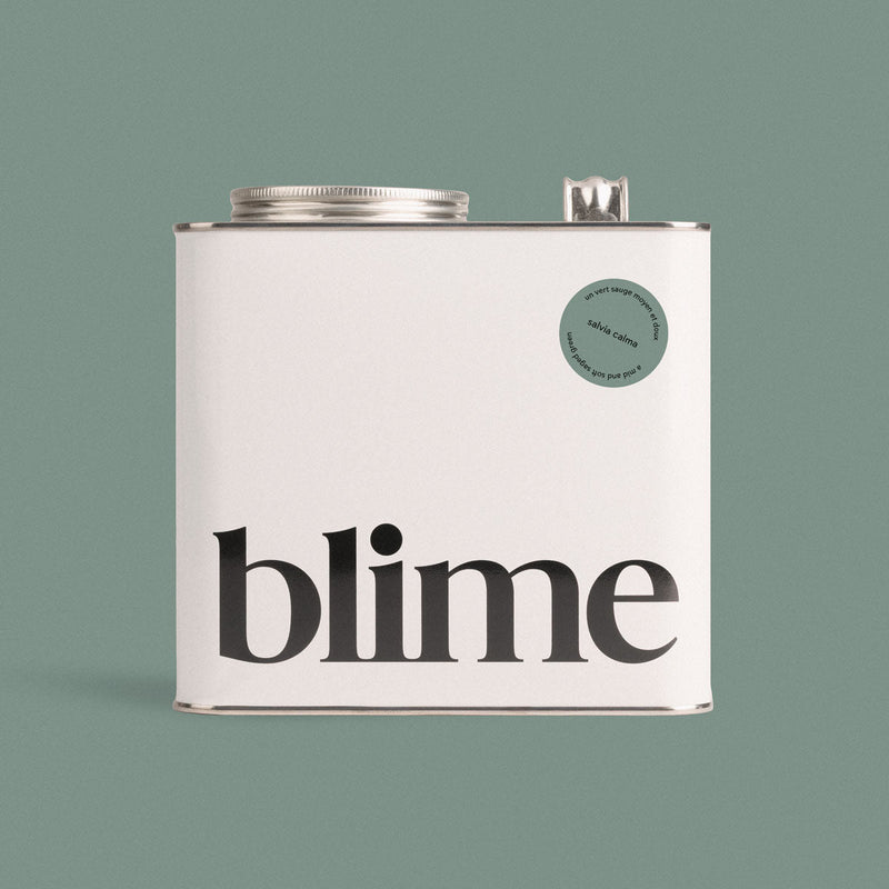 Jerrycan 2,5L de peinture Salvia calma - couleur vert de gris