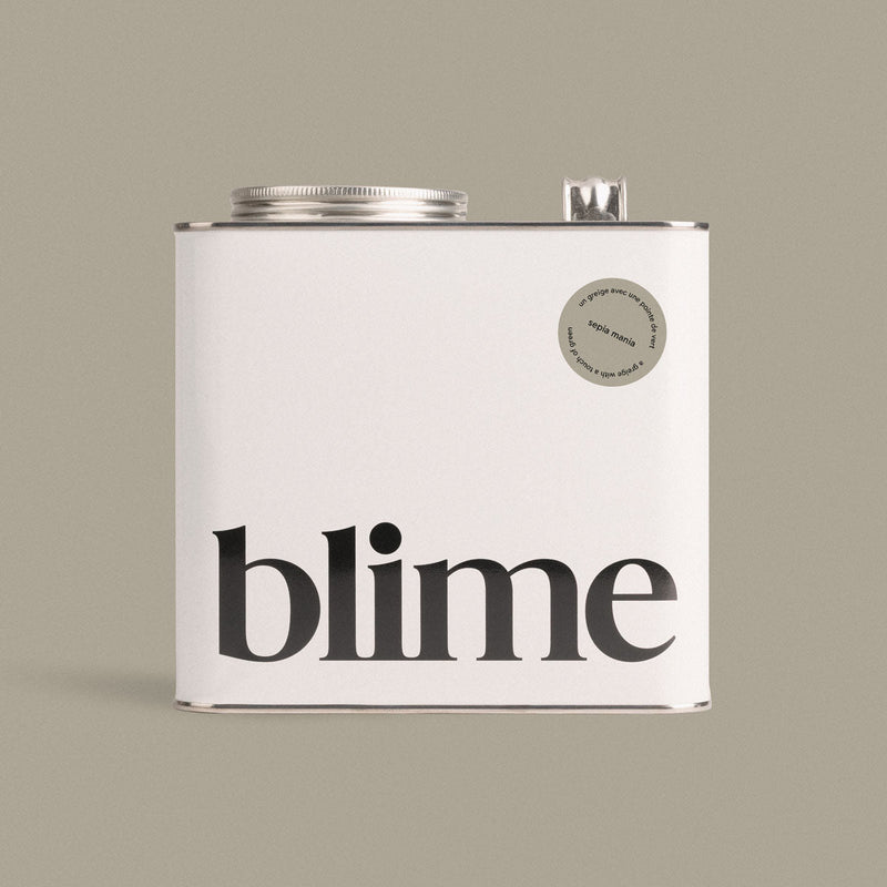 Jerrycan 2,5L de peinture Sepia mania - couleur gris vert