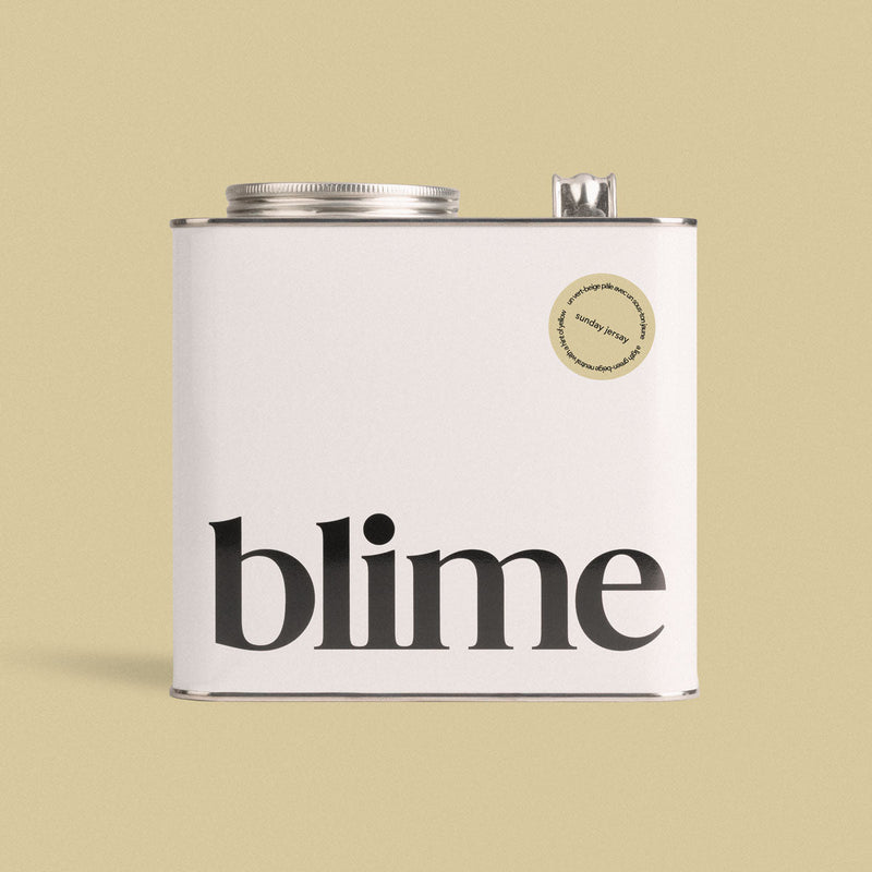 Jerrycan 2,5L de peinture Sunday jersay - couleur vert jaune claire