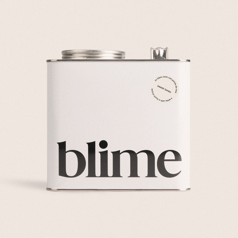 Jerrycan 2,5L de peinture Sweet tones - couleur blanc rose