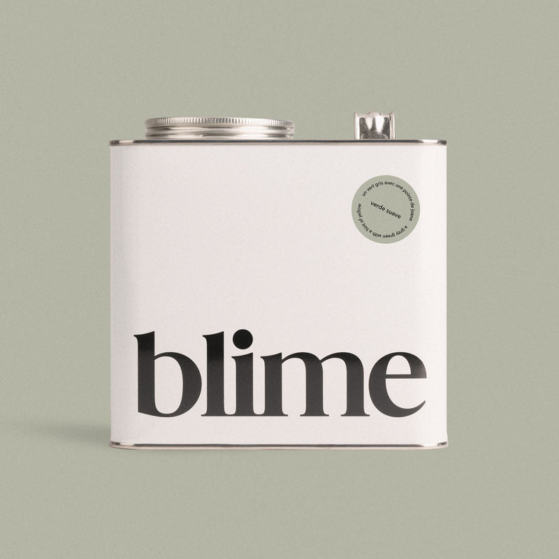 Jerrycan 2,5L de peinture Verde suave - couleur vert sauge