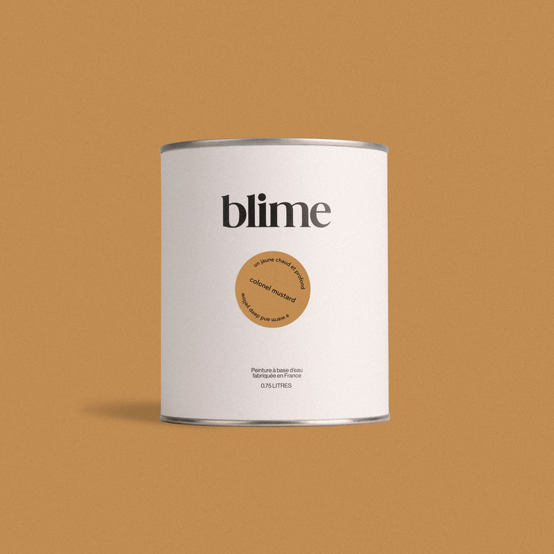 Pot de peinture 0,75L Colonel mustard - teinte jaune moutarde