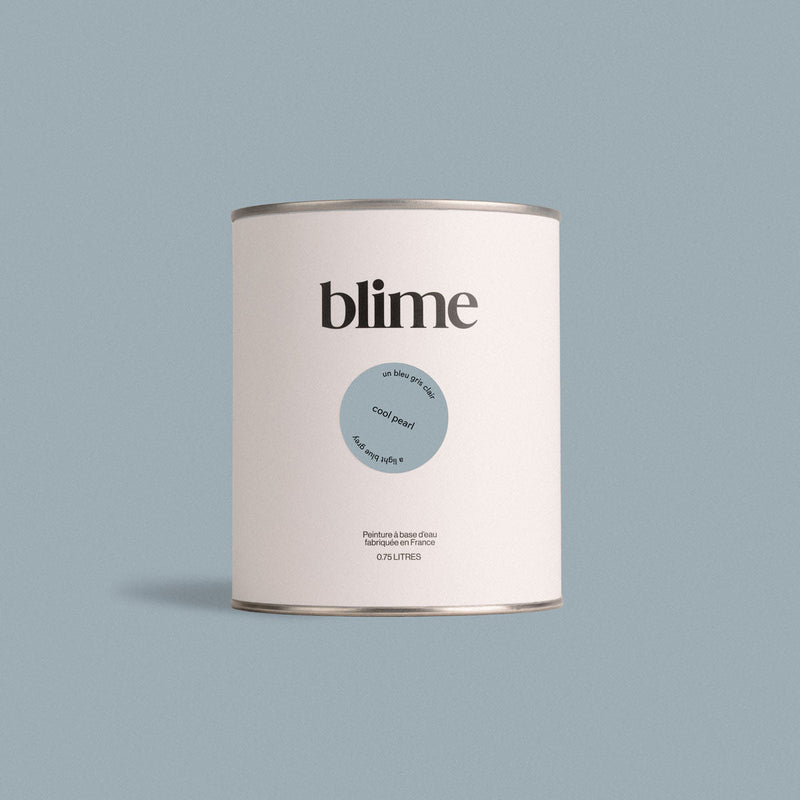 Pot de peinture 0,75L Cool pearl - teinte bleu gris clair