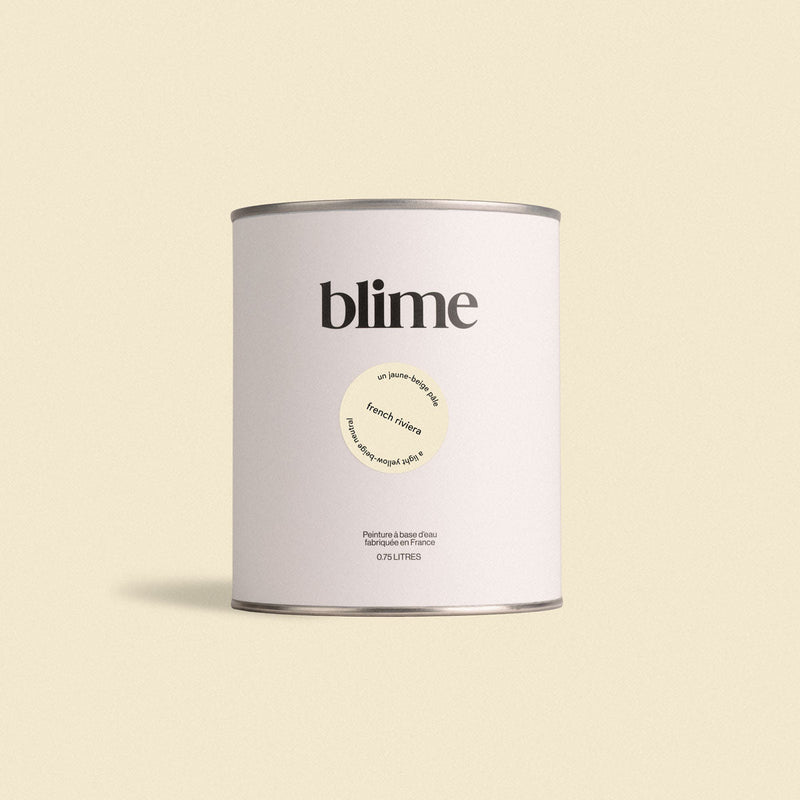 Pot de peinture 0,75L French riviera - teinte jaune beige