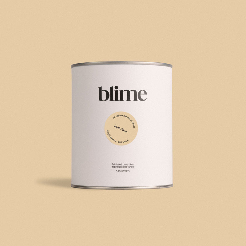 Pot de peinture 0,75L Light down - teinte jaune pastel